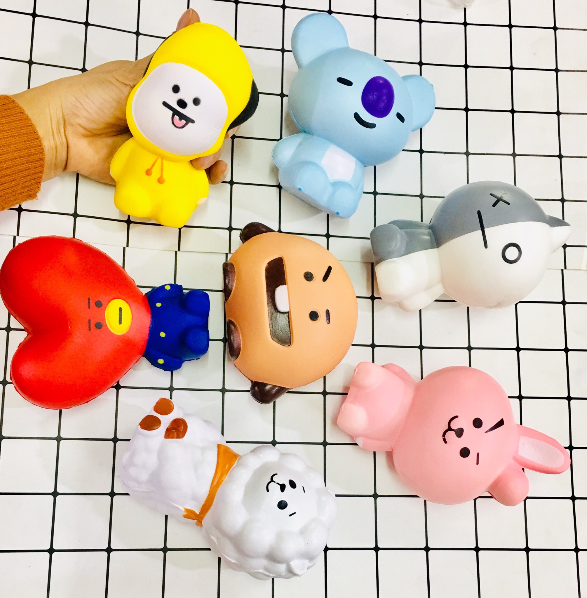 Squishy BTS BT21 RJ JIN