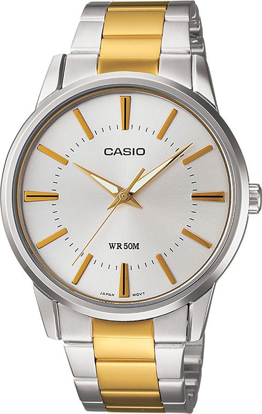 Đồng Hồ Nam Dây Kim Loại Casio MTP-1303SG-7AVDF (40mm) - Trắng