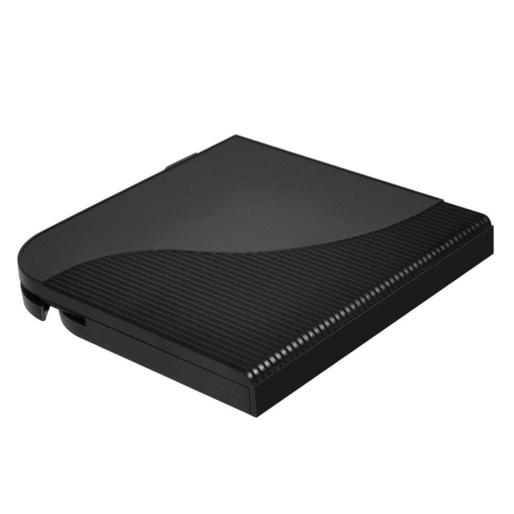 USB3.0 DVD ROM CD ROM Writer Drive Burner Reader External Player for Win 7 8 10 XP, , Black