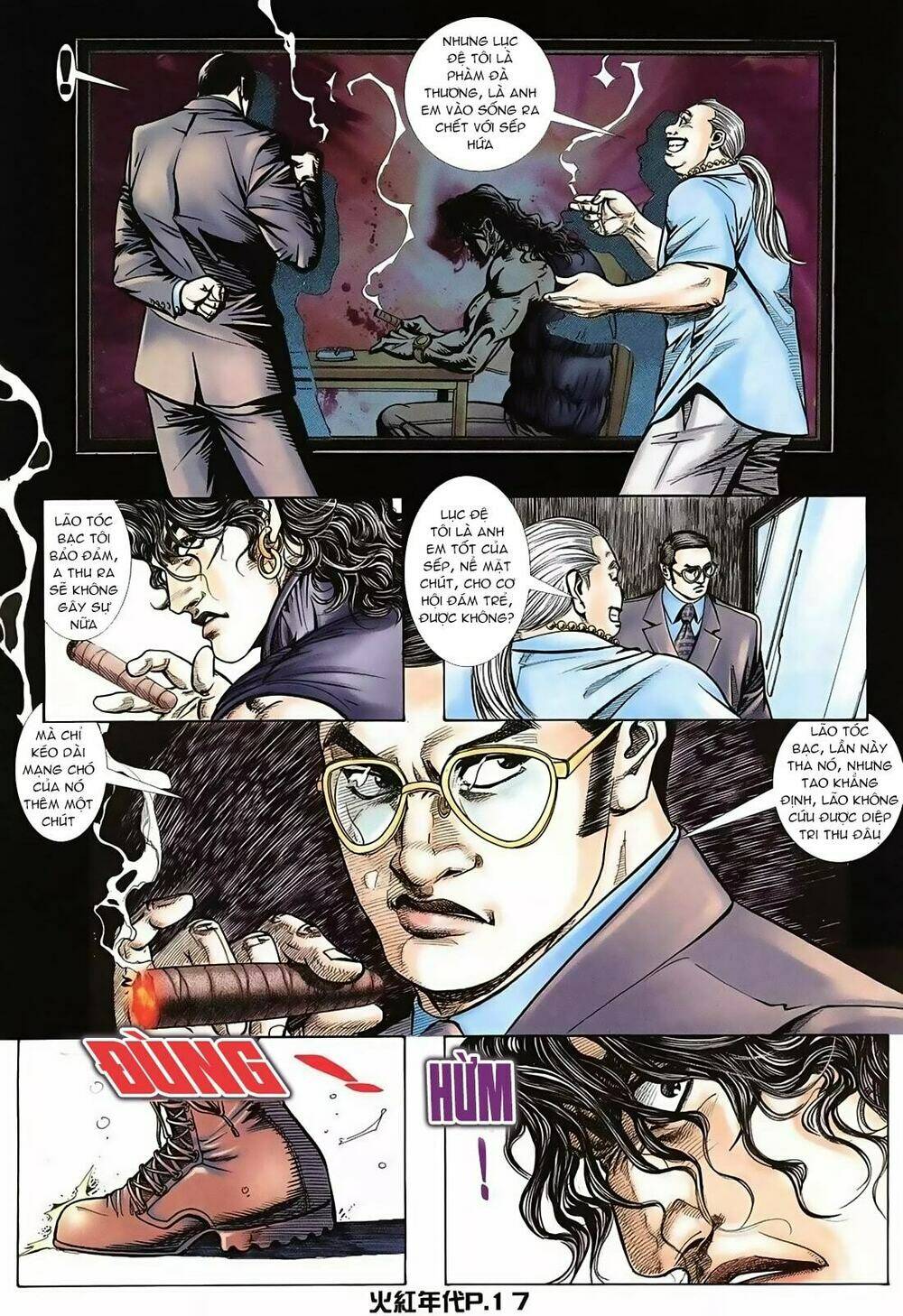 hỏa hồng niên đại hắc cốt đường chapter 123 13