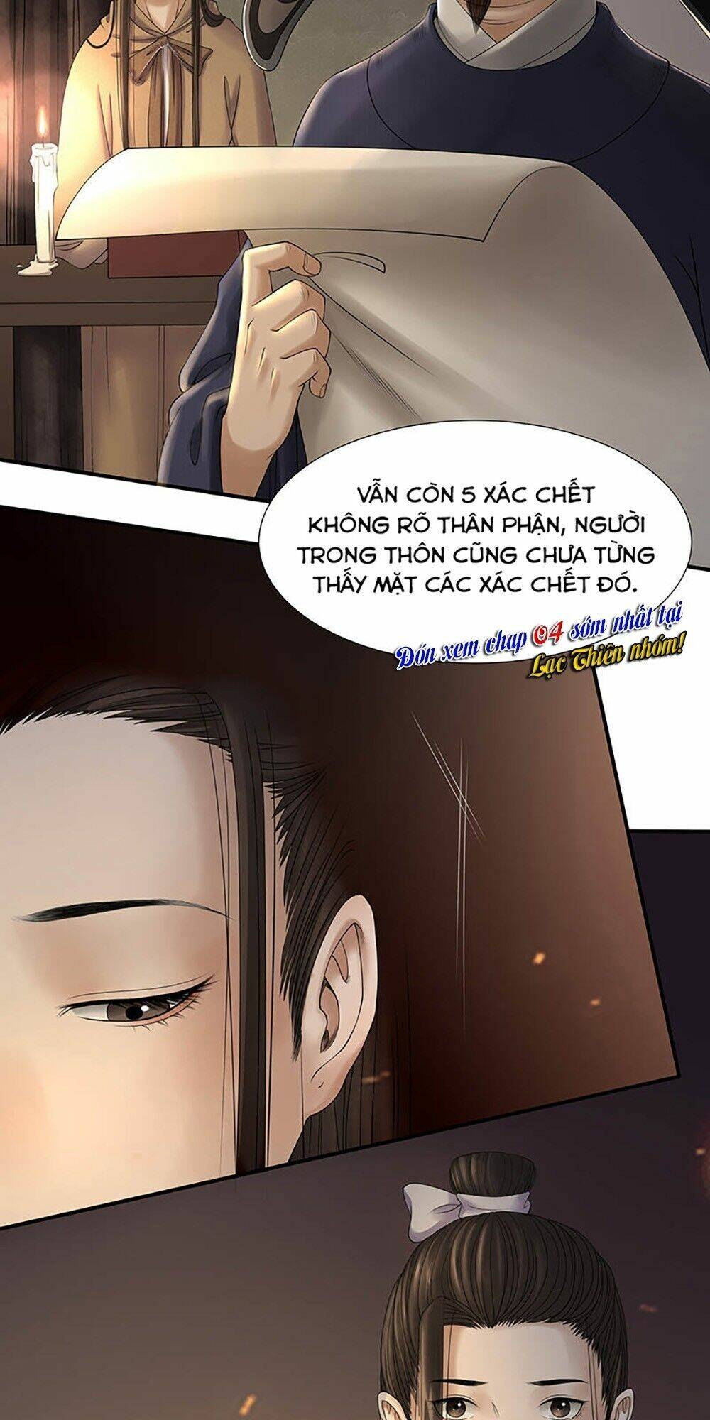nữ ngỗ tác họa cốt chapter 3 43