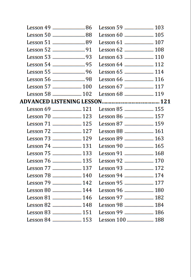 Sách 100 Bài Luyện Nghe Tiếng Anh