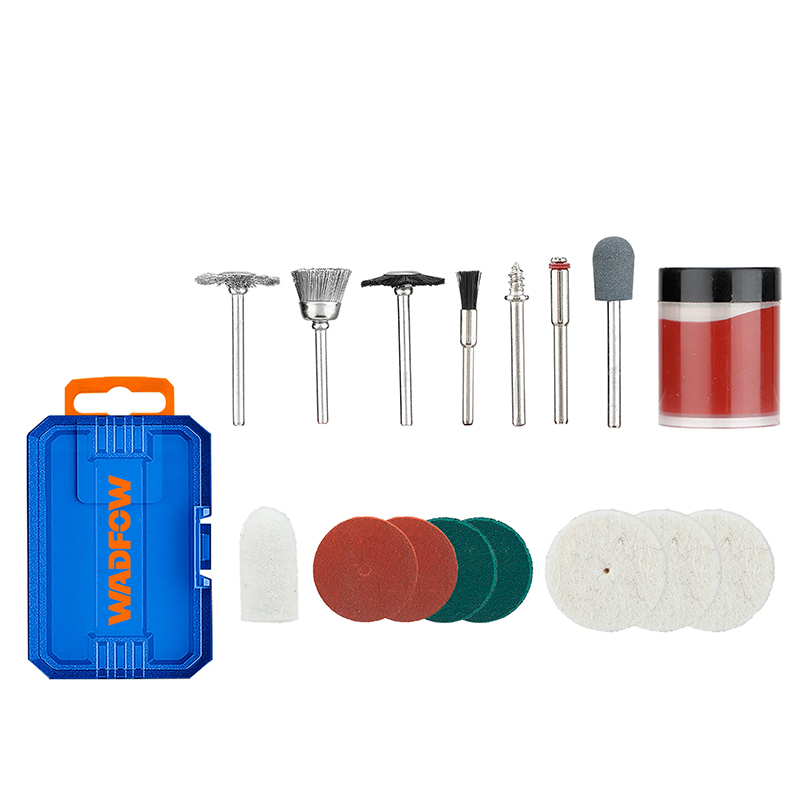 [CHÍNH HÃNG] Bộ 22 món phụ kiện mài mini WADFOW WRR6022