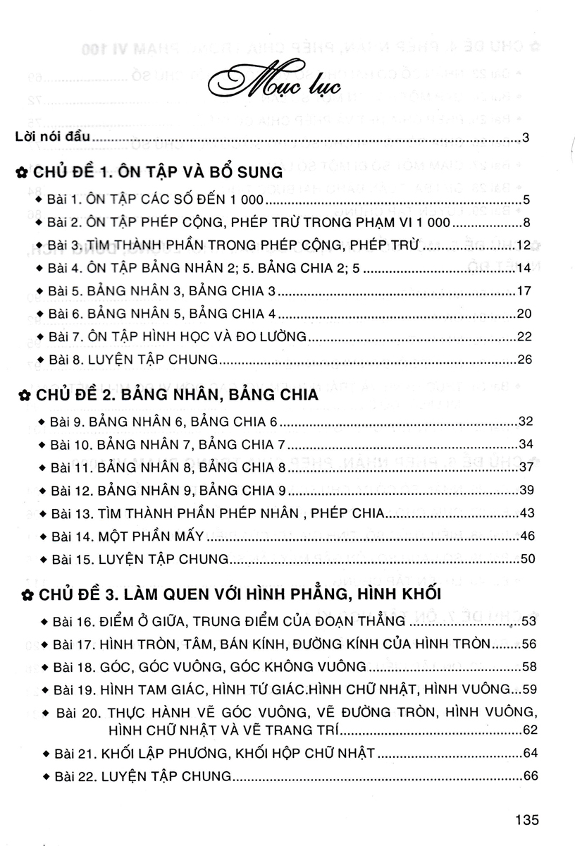 Sách tham khảo- Bài Giảng & Hướng Dẫn Học Toán Lớp 3 - Tập 1 (Dùng Kèm SGK Kết Nối Tri Thức Với Cuộc Sống)_HA