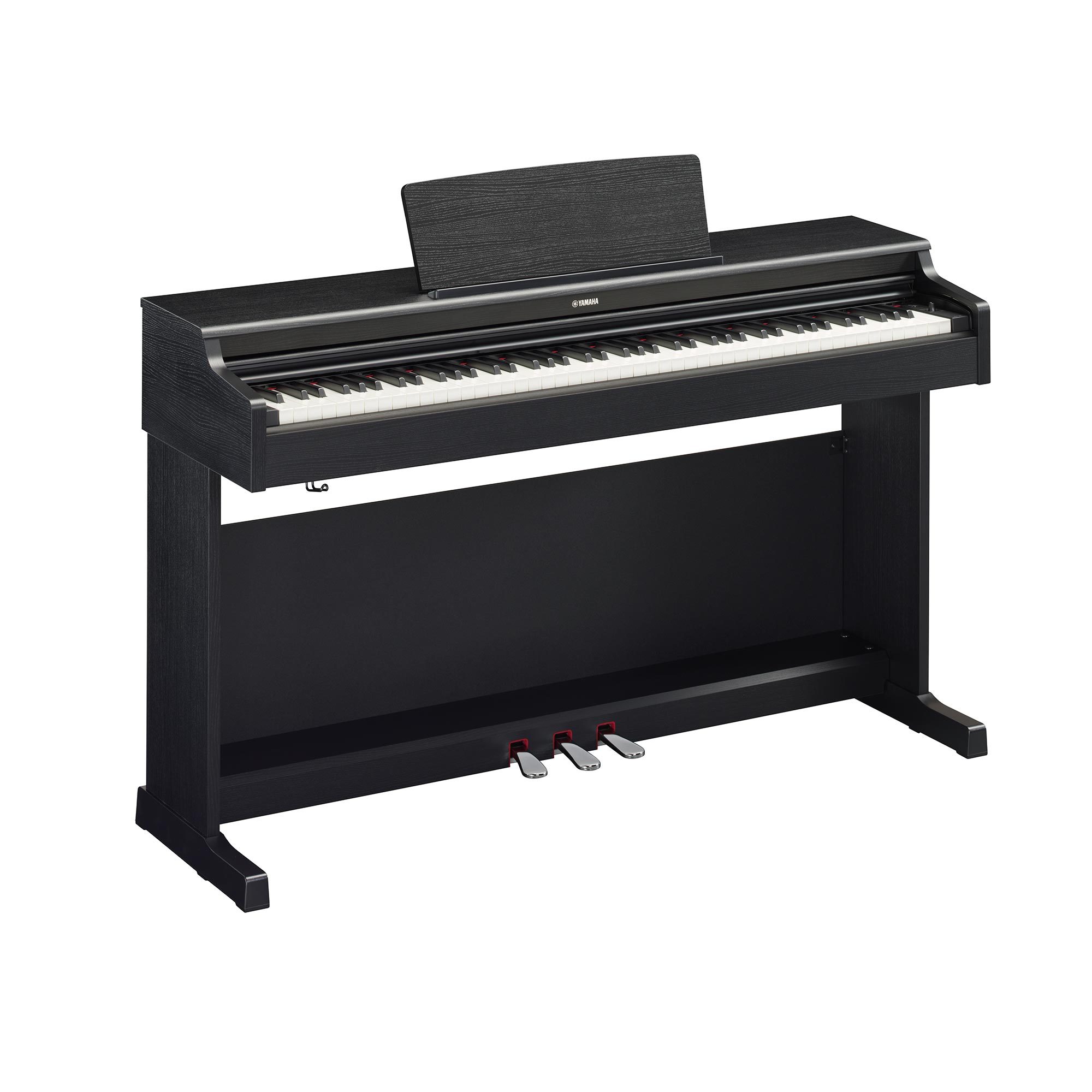 Đàn Piano điện, Digital Piano - Yamaha ARIUS YDP-165 (YDP165) - Black, 88 phím GH3 nặng, mặt trên phím làm bằng gỗ mun - Hàng chính hãng