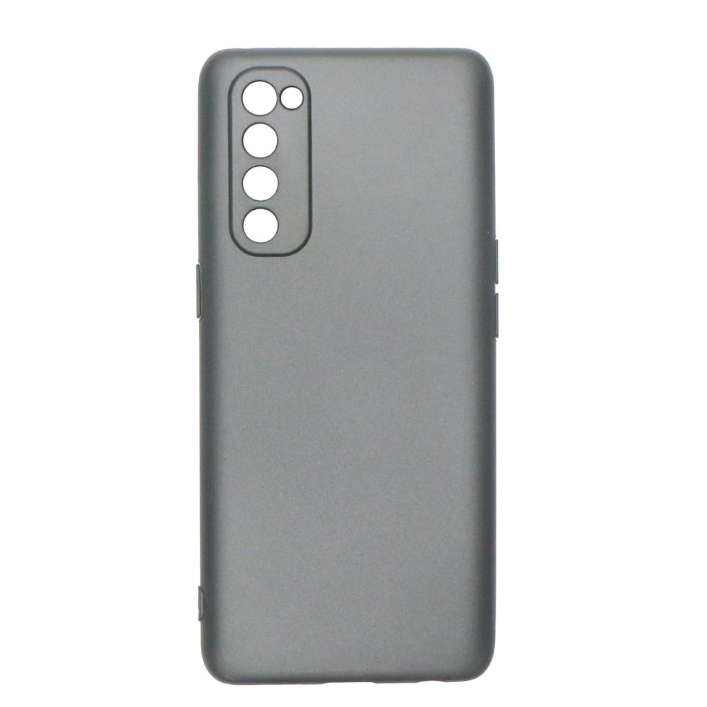 Ốp lưng dành cho OPPO Reno 4, Reno 4 Pro silicon dẻo màu đen