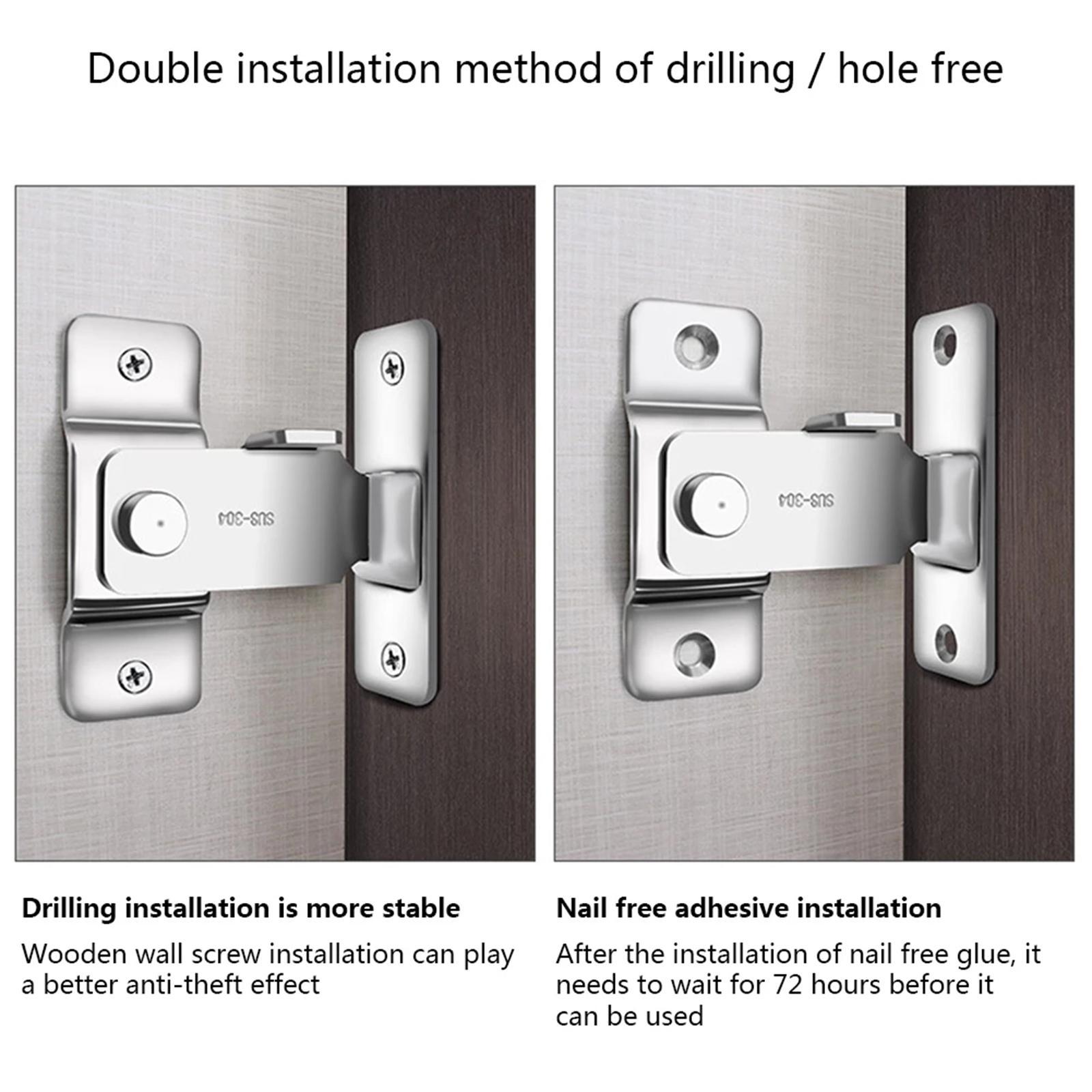 Stainless Steel Door Latch Lock Barn Door Latch Door Hasp Latch