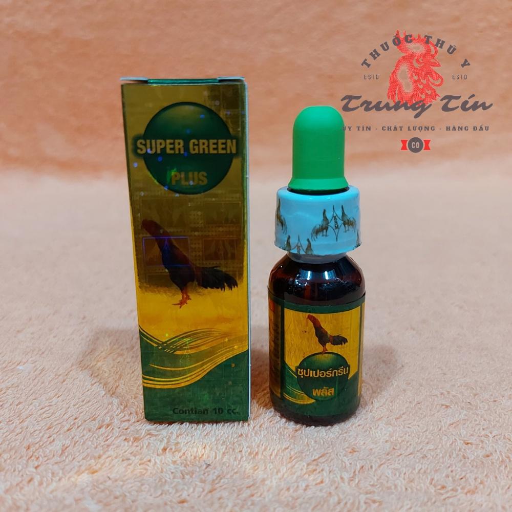 Super green plus - đặc ị gà đá - khò khè - xỗ mũi - 1 lọ / 10cc