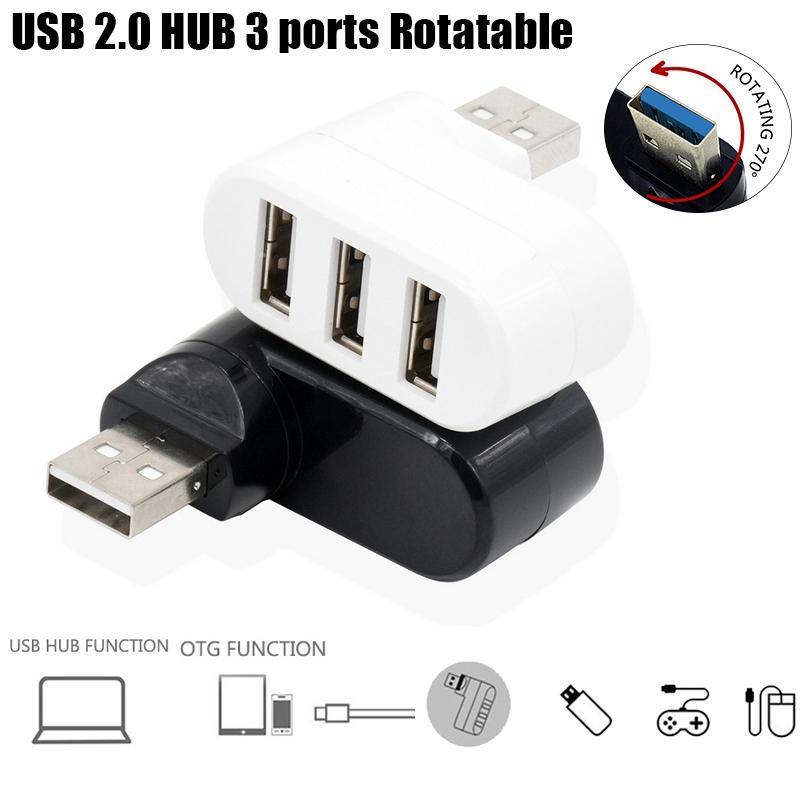 Bộ Chia 3 Cổng Usb 2.0 Cho Notebook Tablet Laptop Pc
