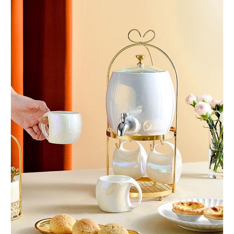 Bộ ấm trà 4 ly hoàng gia - Bộ ấm tách uống trà cao cấp