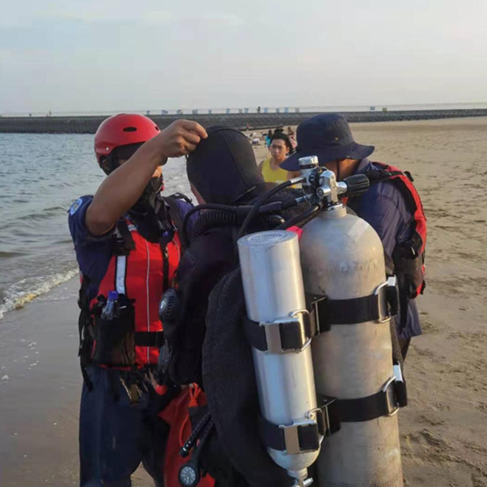 Diving Tank Backpack Scuba Tank Back Holder Diving Tank Bracket Oxygen Bottle Holder for under Water Sports