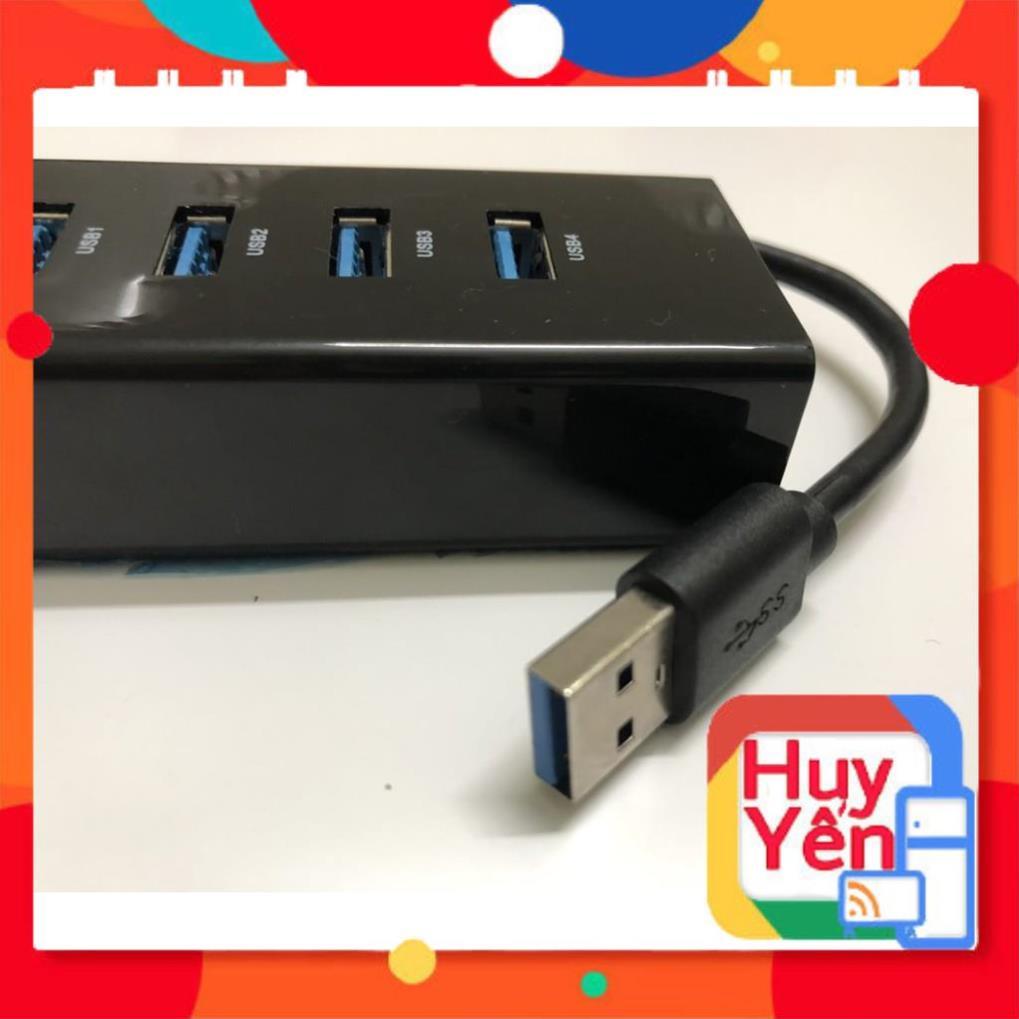 Hub chia USB 3.0 Superspeed 4 Port(Bộ chia 1 cổng USB ra 4 cổng USB, chuẩn 3.0, Đảm bảo cả 4 thiết bị hoạt động  tốt)