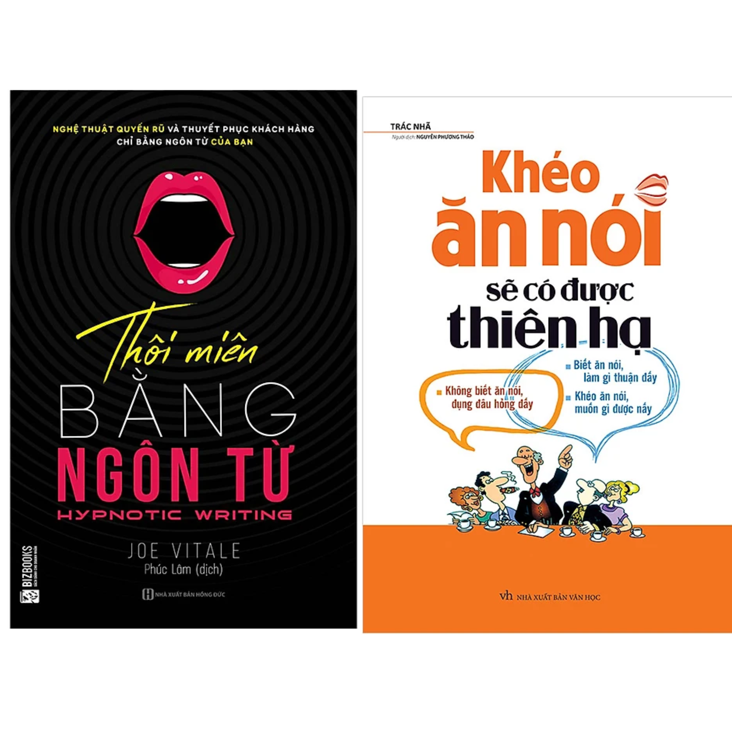Combo 2Q: Thôi Miên Bằng Ngôn Từ + Khéo Ăn Nói Sẽ Có Được Thiên Hạ