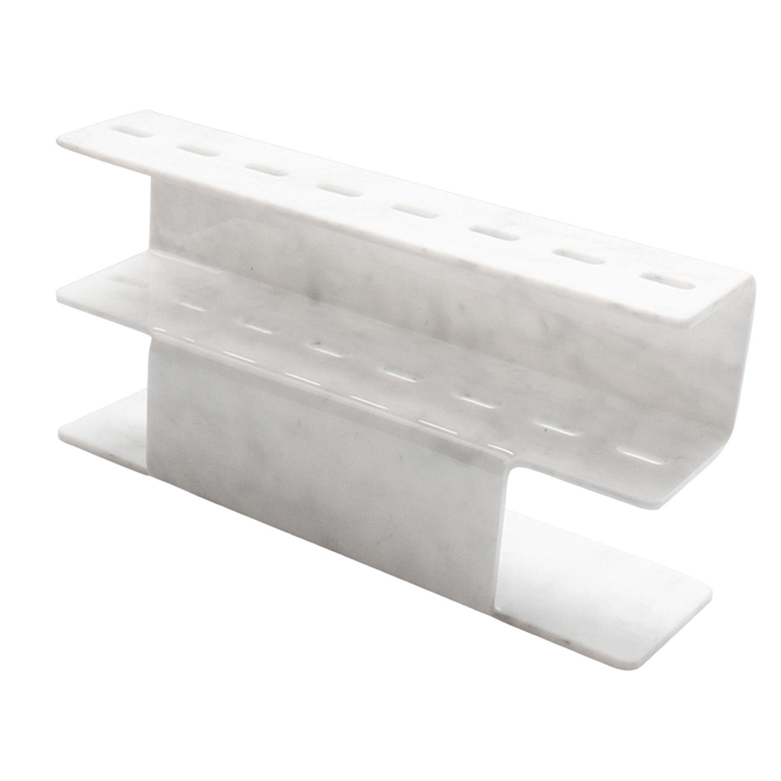 Acrylic Eyelash Tweezer Holder 8 Holes Display Storage for Dresser Salon