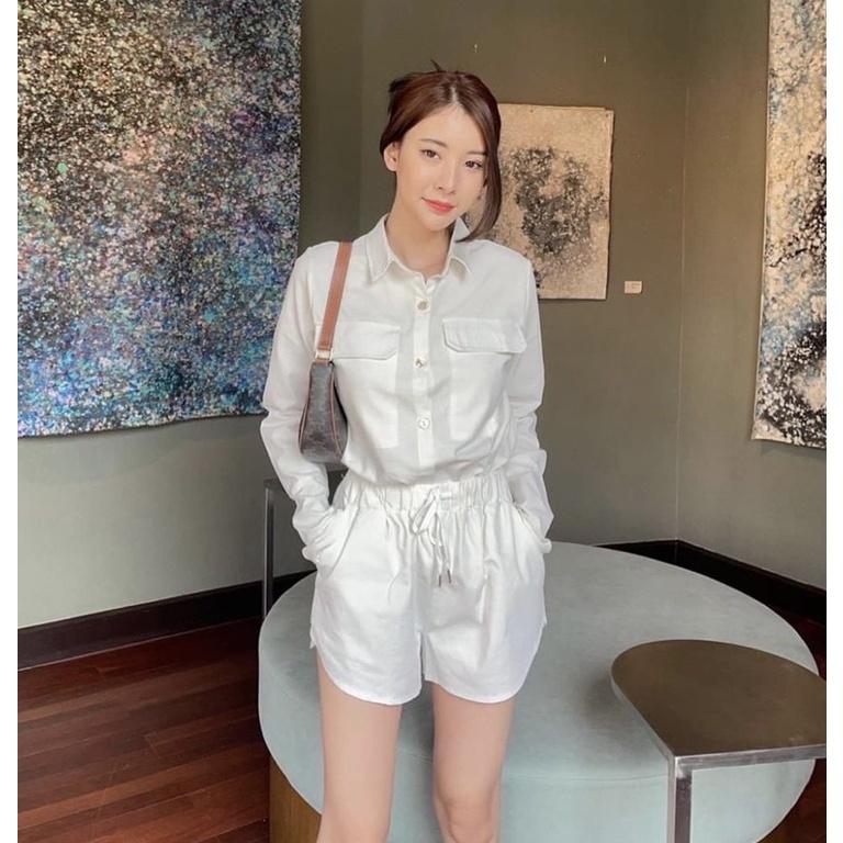 Set áo somi túi nắp-short 2m