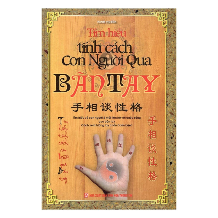 Sách - Tìm Hiểu Tính Cách Con Người Qua Bàn Tay - Minh Huyền - Nhà xuất bản Văn Hóa Thông Tin - Minh Lâm