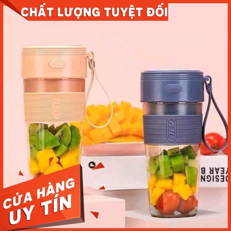 Máy say sinh tố cầm tay,Máy say hoa quả tích điện làm cốc cầm tay 350ml