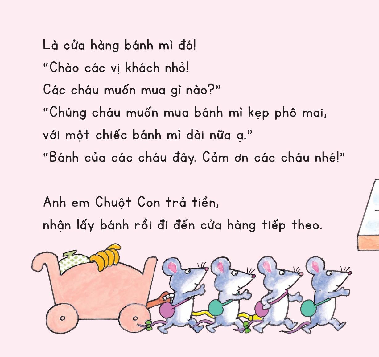 Ehon - Chuột Con Lon Ton - Đi Chợ (0-6 Tuổi)