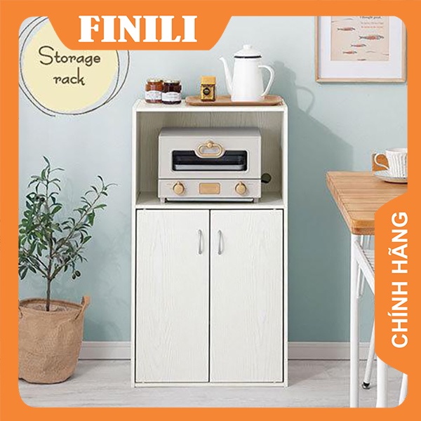 Tủ nhà bếp, tủ kệ đựng lò vi sóng, tủ đựng chén bát nhà bếp gỗ công nghiệp TFH39