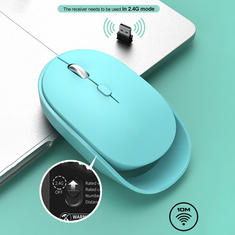 Đơn Giản Bluetooth 2.4G-Tương Thích Văn Phòng Nhạy Dual Chế Độ PC Thời Gian Chờ Dài Phụ Kiện Laptop