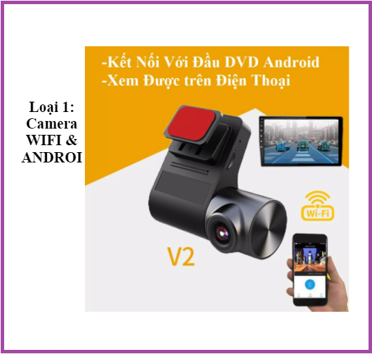 TẶNG THẺ NHỚ 32GB.Camera oto.Cam Hành Trình V2 Cho Màn Hình DVD Android Cảnh Báo Va Chạm Tiếng Việt - Kết Nối WiFi Với Điện Thoại.