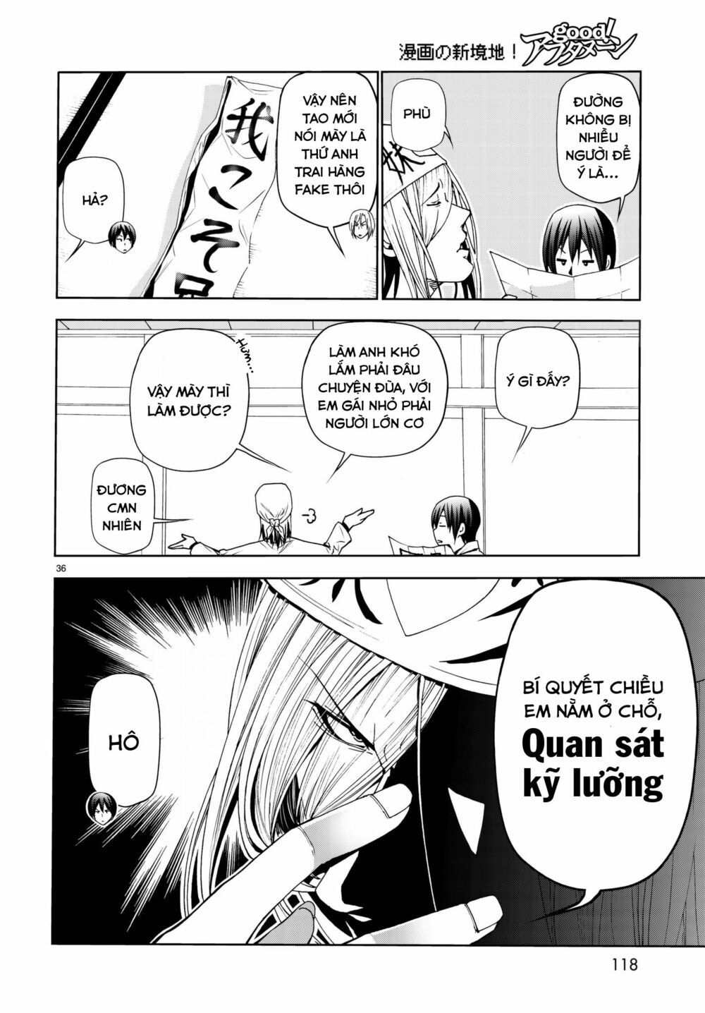 cô gái thích lặn - grand blue chapter 47 36