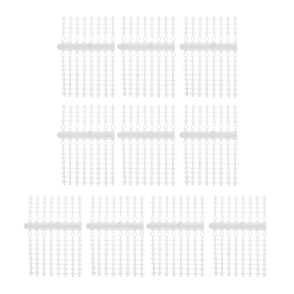 10pcs  Plastic  Boilie  Stopper  Hair  Rig  Extender  Bait