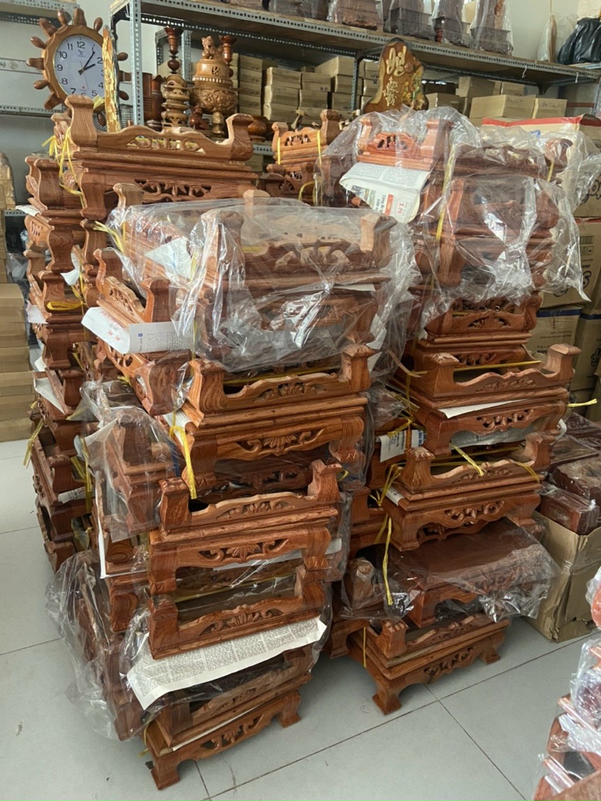 Bàn osin gỗ hương đa năng 35x50 cm,bàn trà nhật,bàn cơm-kỷ trúc