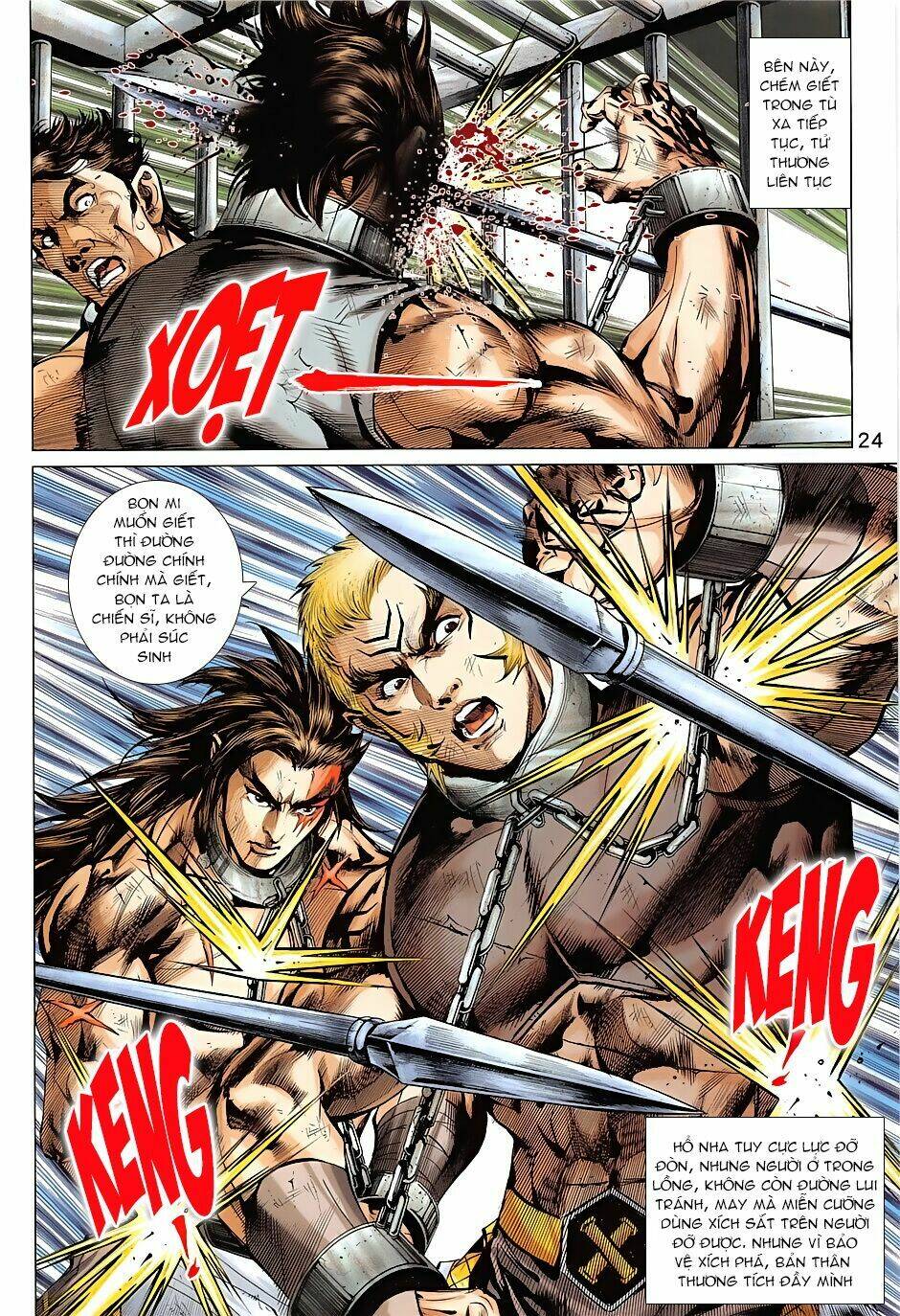 xuân thu mãnh sĩ chapter 7 24