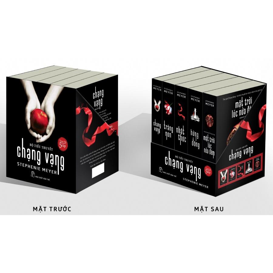 Sách - NXB Trẻ - Bộ tiểu thuyết Chạng vạng (Hộp 5 cuốn)