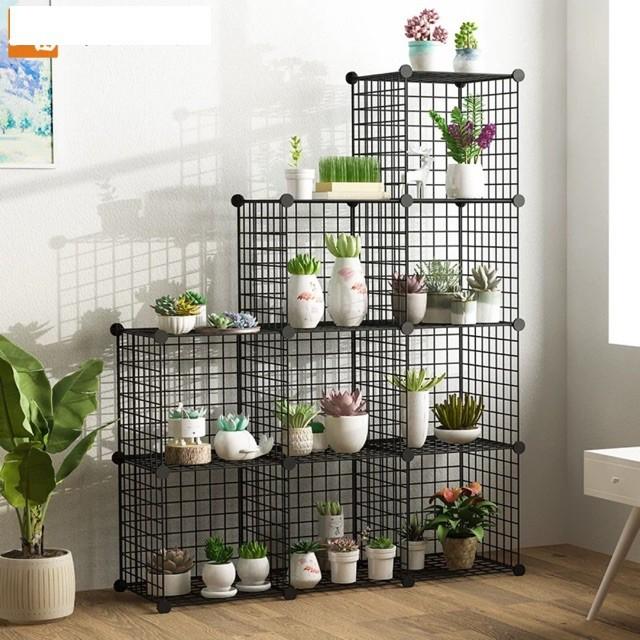 Combo 34 Tấm Tủ 9 Ô ,Tấm Lưới Thép Lắp Ghép Đa Năng Lắp Ghép Giá Kệ Tủ Đa Năng