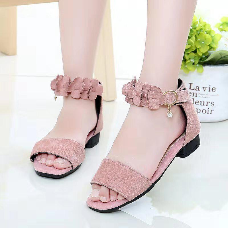 Sandal bé gái da lộn khỏe khoắn đáng yêu nhã nhặn