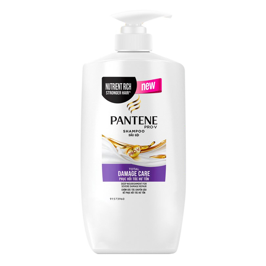 Combo 2 Dầu Gội PANTENE Phục Hồi Chăm Sóc Hư Tổn 650g/650ml