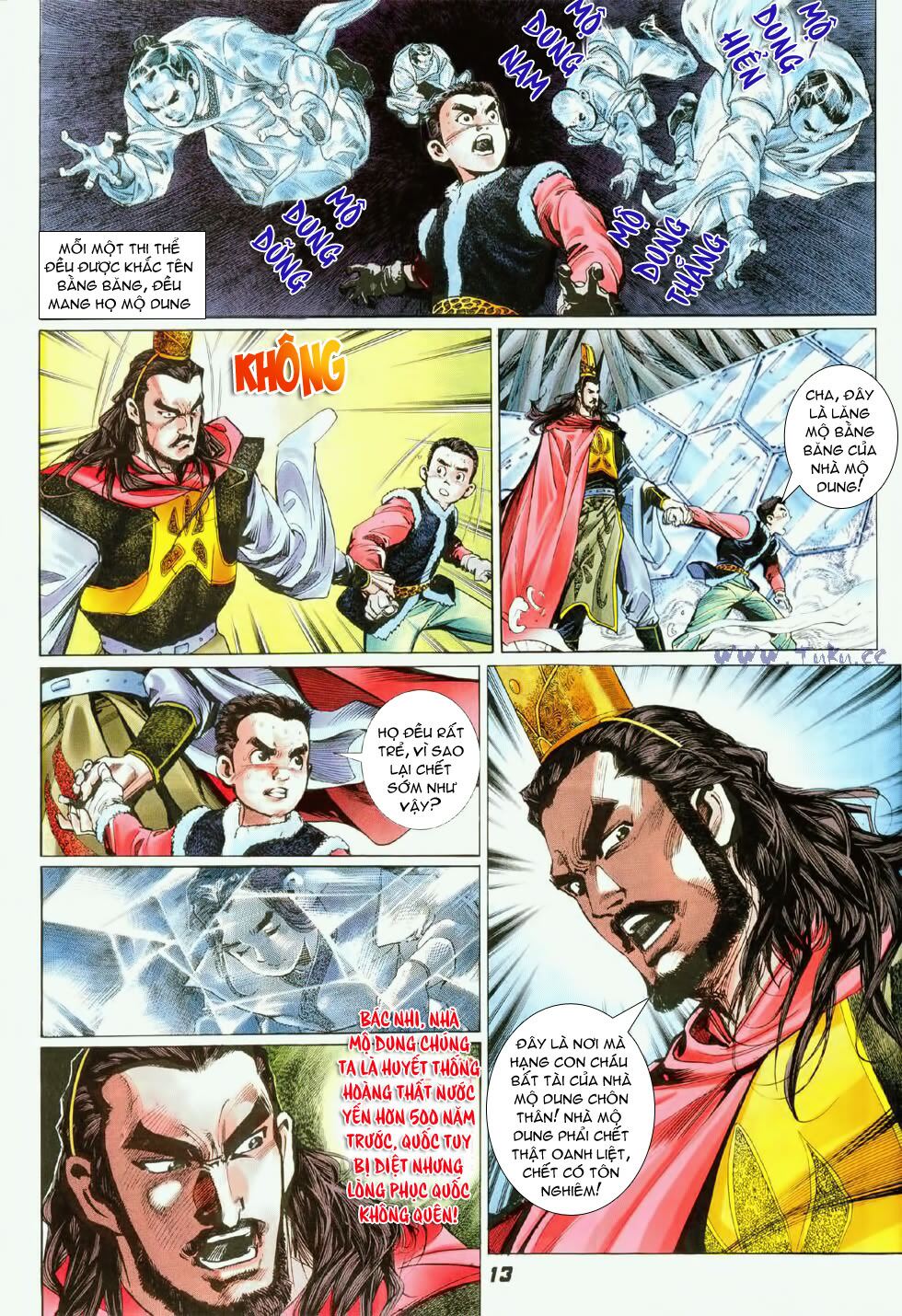 thiên long bát bộ - ngoại truyện chapter 1 13