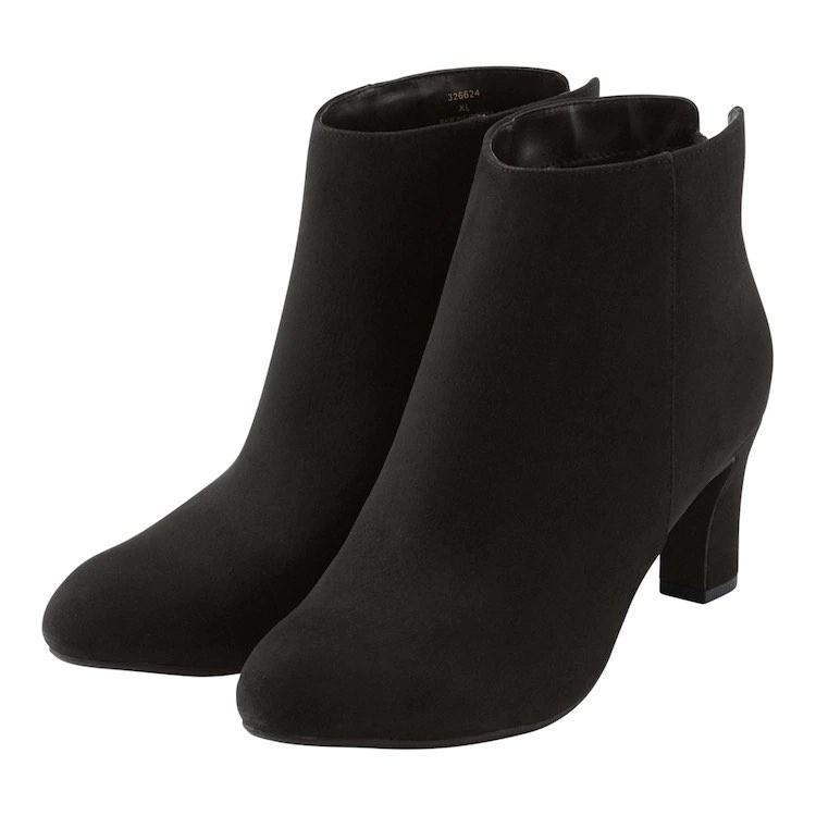 Bốt Nữ - Ankle Boot Giày bốt cổ thấp cao gót đế trụ thời trang khoá kéo vừa vặn êm chân