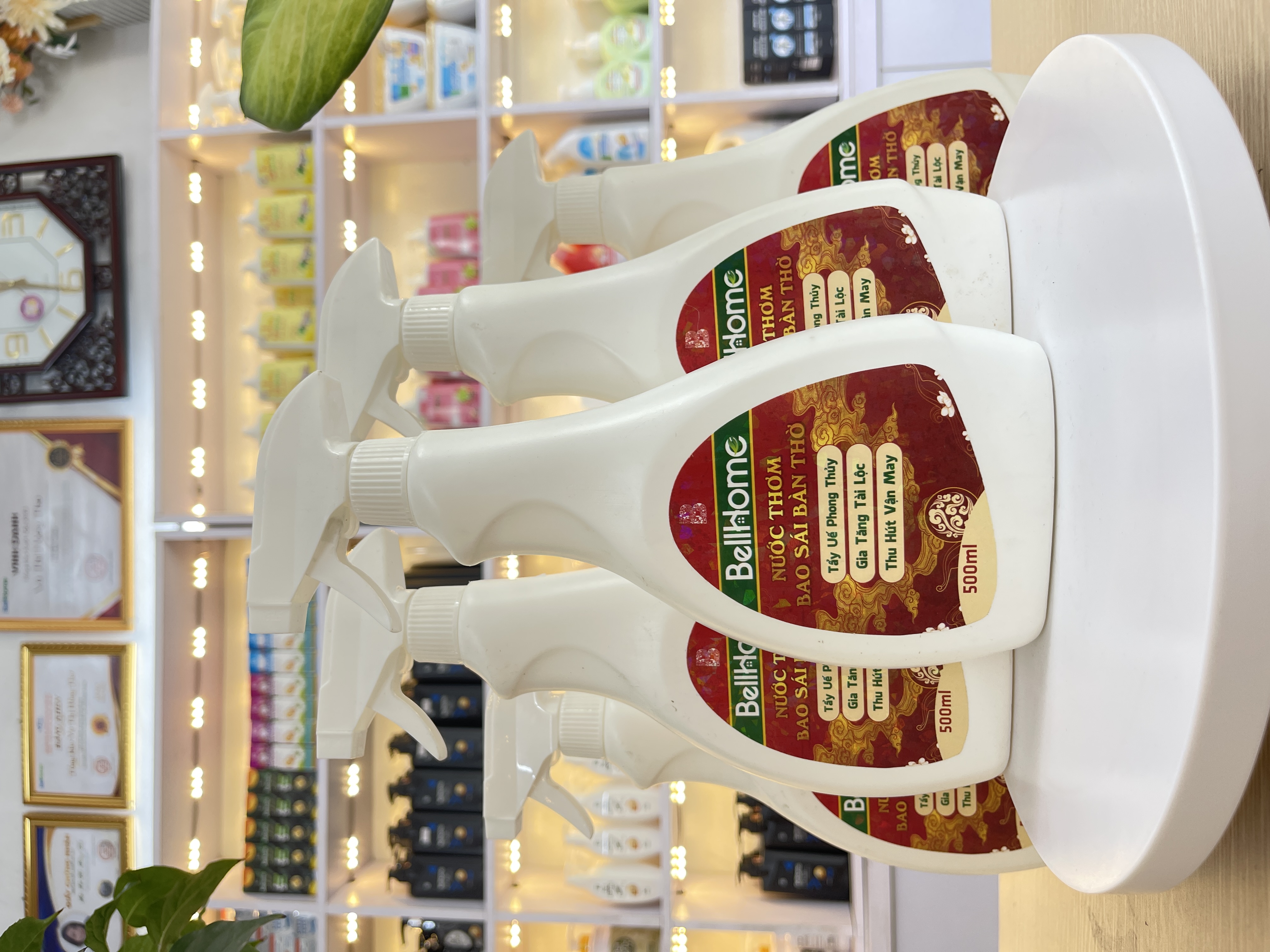 Nước Thơm Bao Sái Bàn Thờ Công Nghệ Sinh Học Bell Home