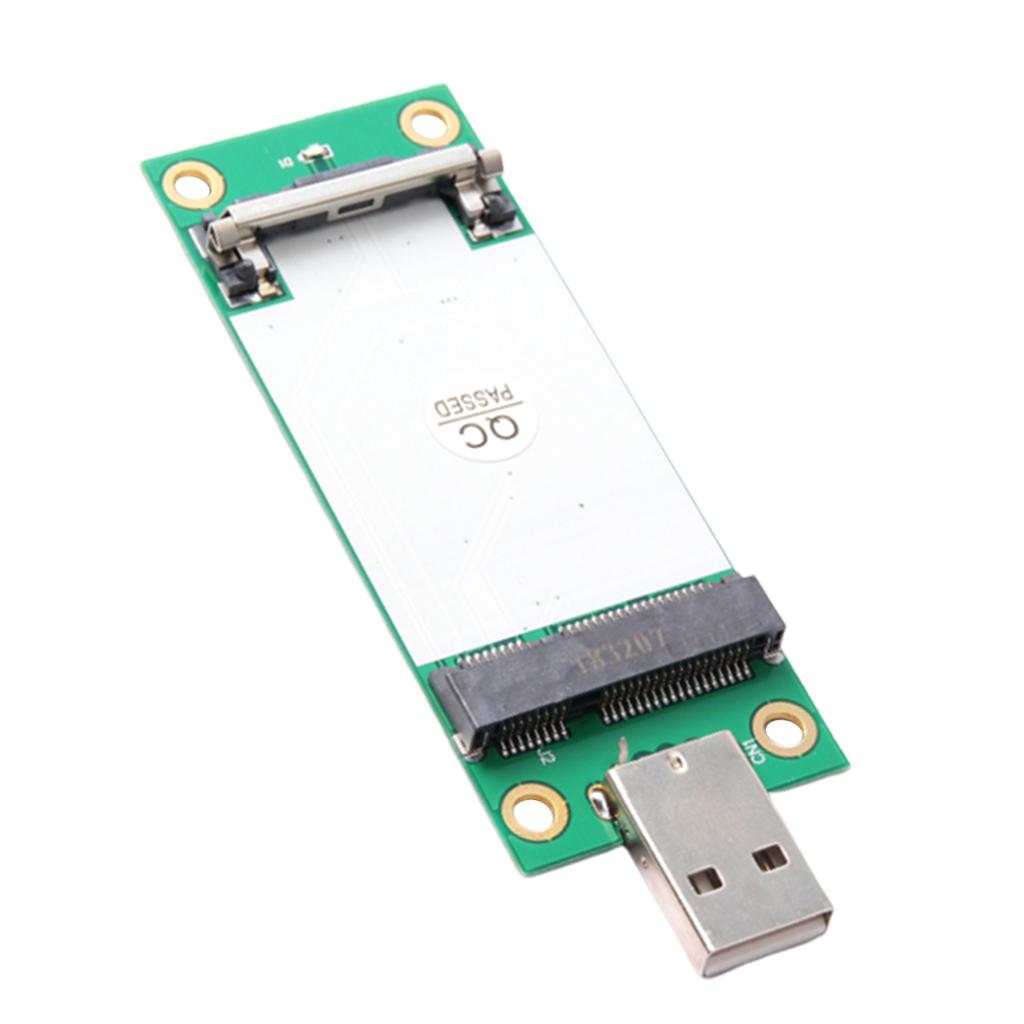 Thẻ Nhớ Mini PCIe WWAN Sang USB Với Khe Cắm SIM Cho Bộ Kiểm Tra Mô-đun 3G / 4G