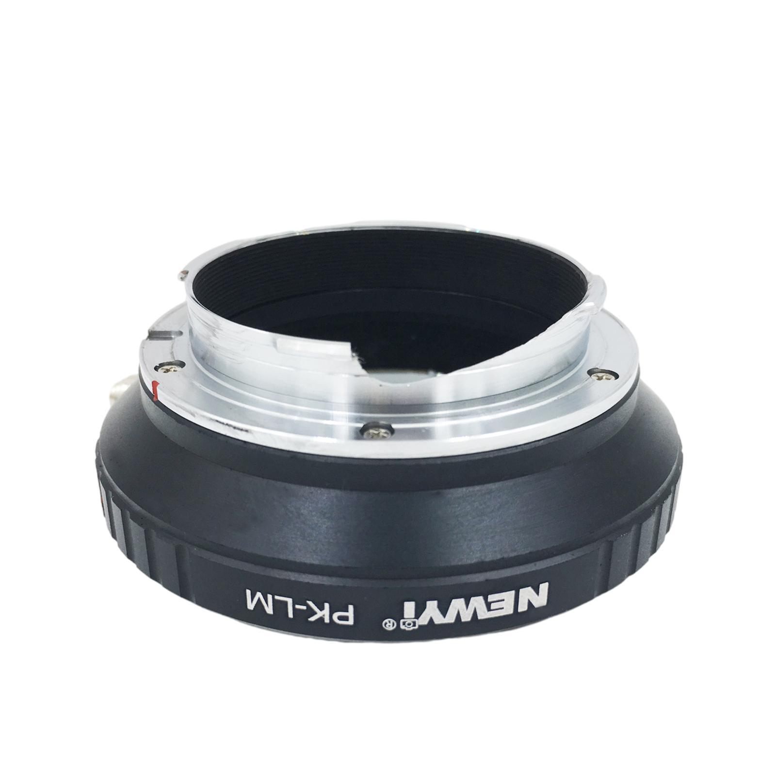 PK-LM Alloy Manual Lens Adapter fit Techart LM-EA7 for Pentax K Durable