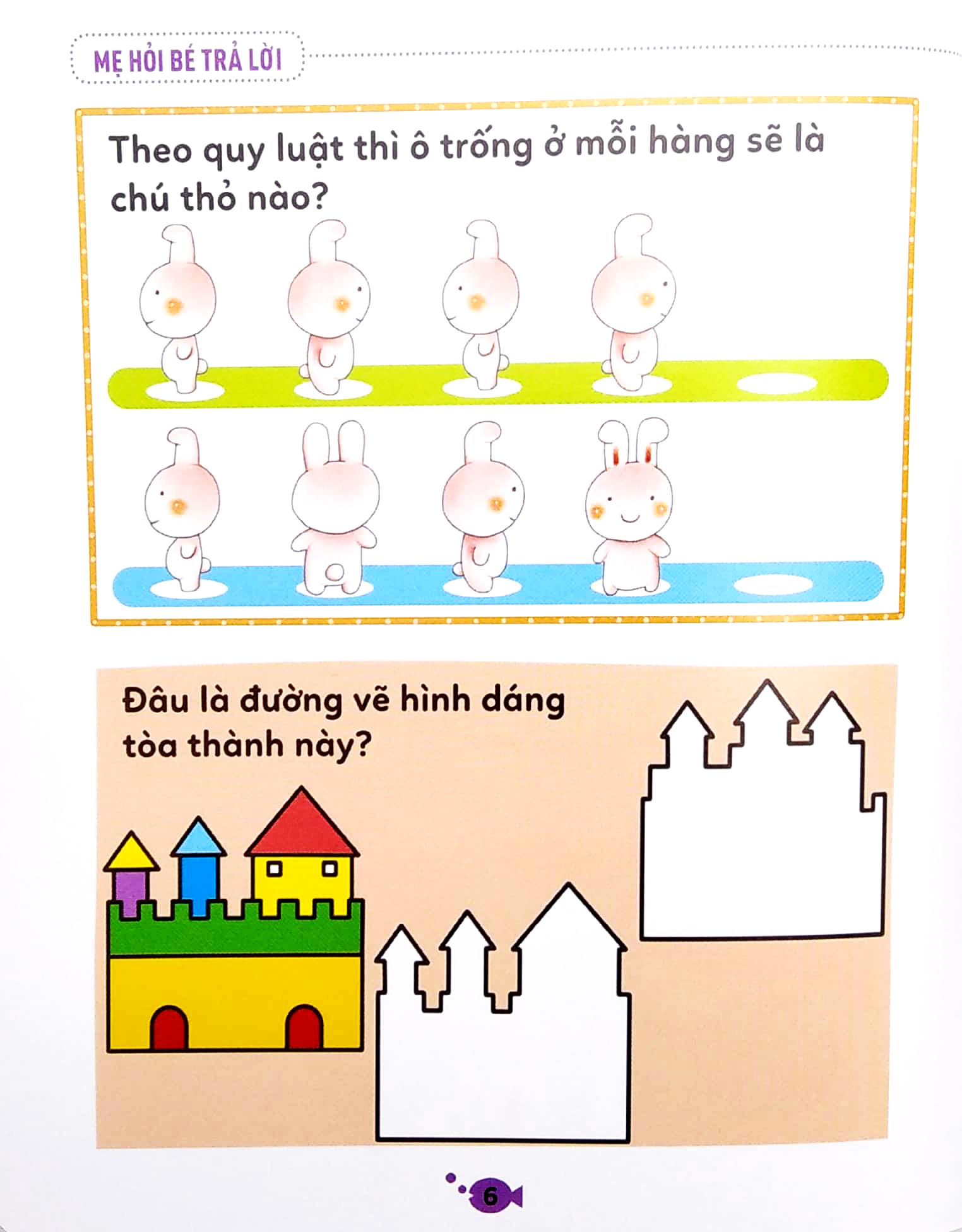 Mẹ Hỏi Bé Trả Lời: Hỏi Đáp Rèn Trí Thông Minh (5-6 Tuổi)