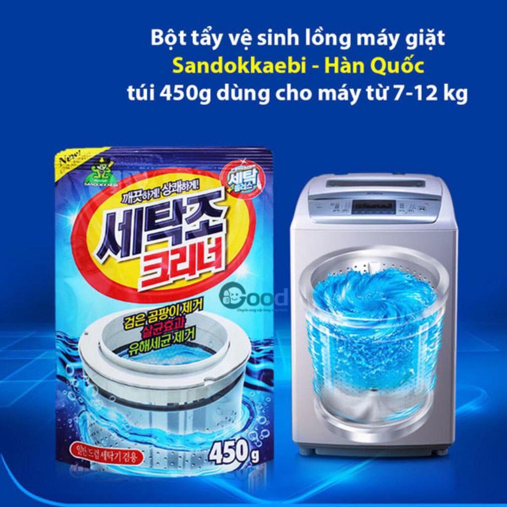 Bột tẩy lồng vệ sinh máy giặt Hàn Quốc 450g