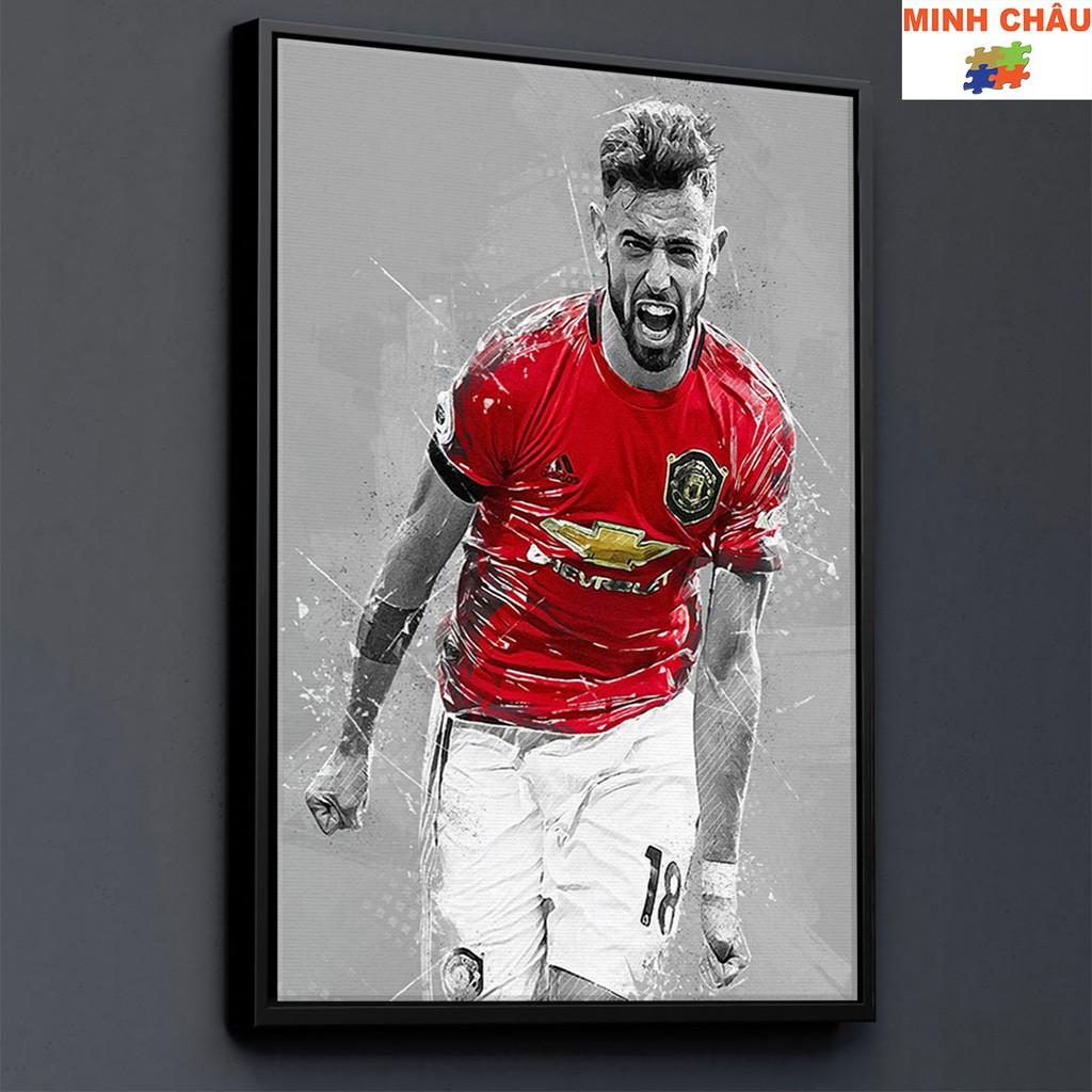 Tranh Canvas | Tranh treo tường trang trí CẦU THỦ BÓNG ĐÁ - Mẫu 15