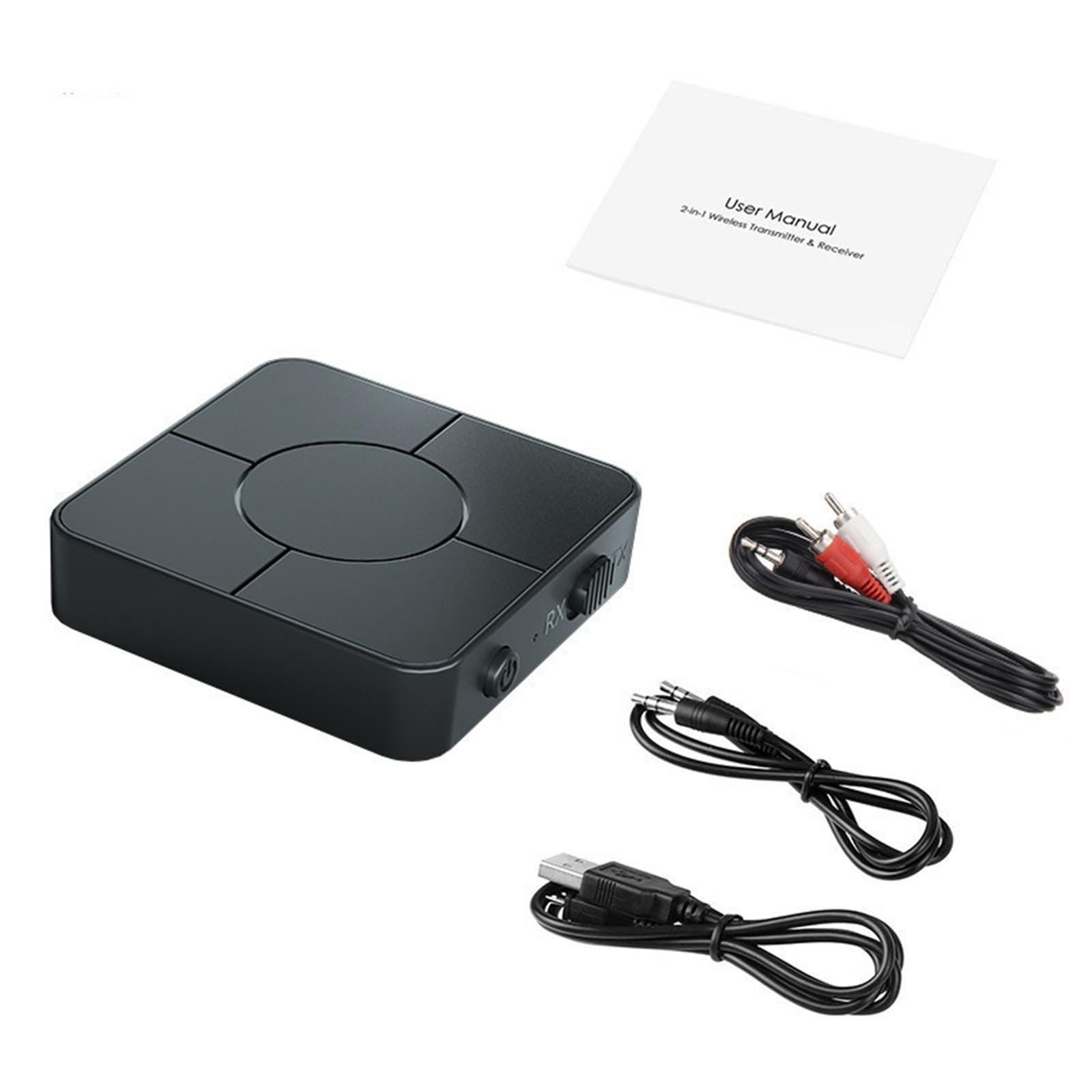 Bluetooth 5.0  Receiver 2-In-1 with Microphone for Sound System