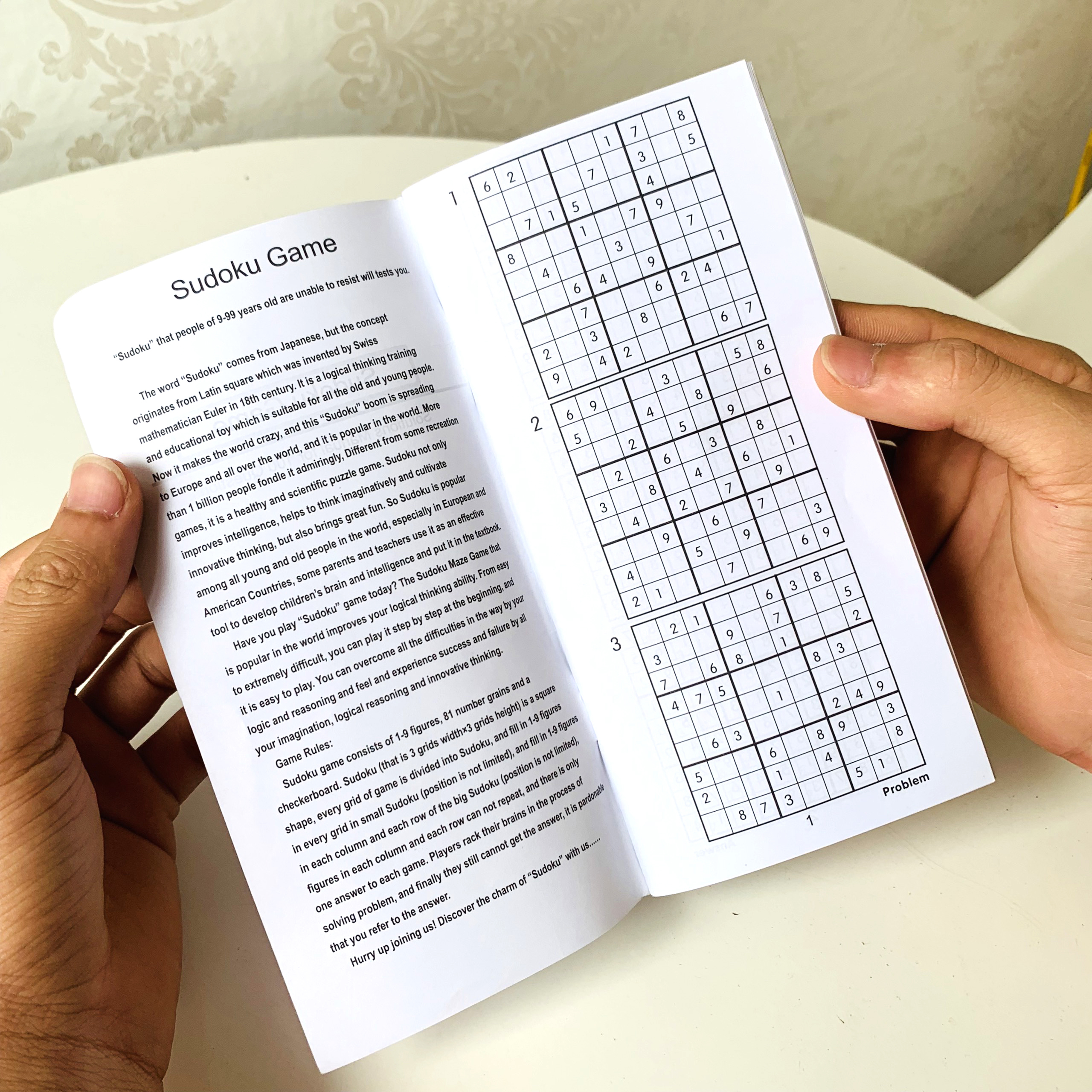 Sudoku 9x9 Có Hướng Dẫn 100 Bài Đố Đồ Chơi Gỗ Board Game Kết Hợp Cờ Caro Trò Chơi Trí Tuệ Cho Bé Thỏa Sức Vui Chơi