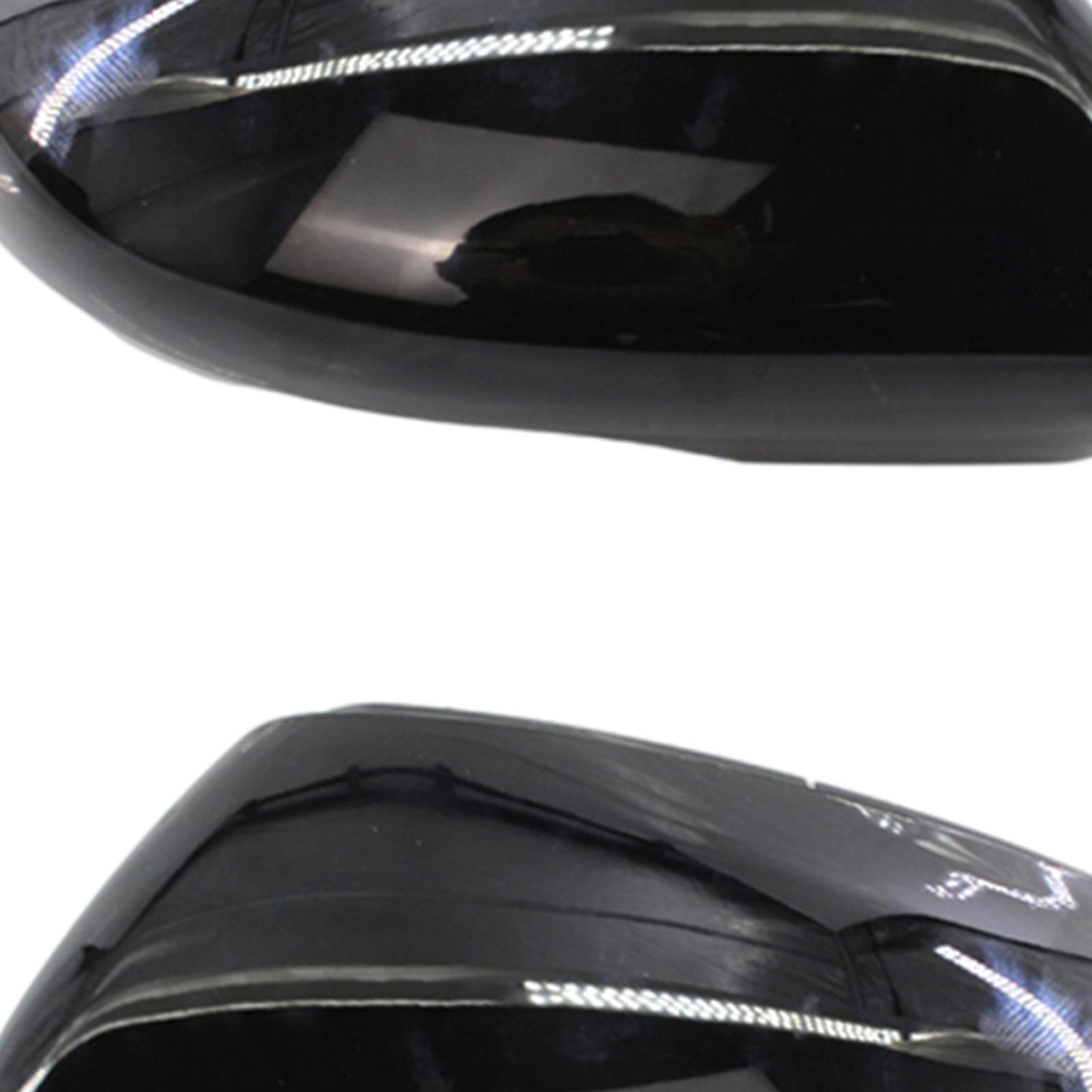 2PCS Rearview Mirror Cover Car Replacement Accessories for VW GOLF 5K0857538