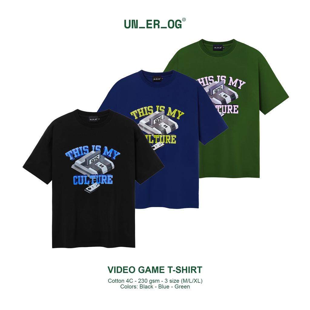 Áo thun unisex cotton 4 chiều Video Game