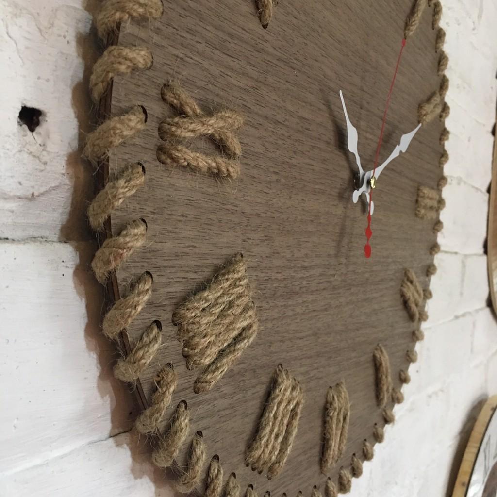 Đồng hồ gỗ treo tường độc đáo _ đồng hồ handmade