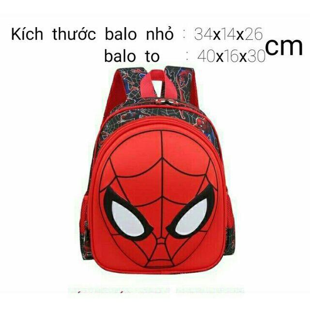 Balo người nhện Spider man cho bé