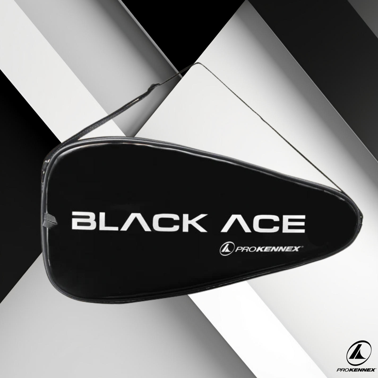 Vợt Pickleball ProKennex Black Ace Pro carbon chất lượng chính hãng tặng kèm túi đựng Bảo hành 9 tháng