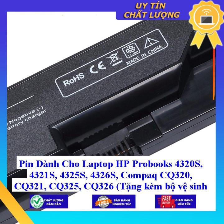 Pin dùng cho Laptop HP Pavillion Probooks 4320S 4321S 4325S 4326S Compaq CQ320 CQ321 CQ325 CQ326 - Hàng Nhập Khẩu  MIBAT6