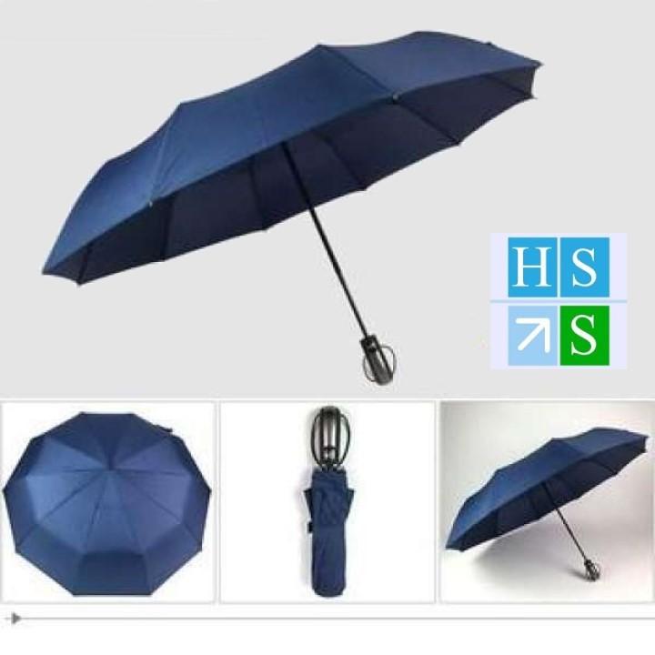 Ô dù tự động mở và gấp bằng nút bấm  loại 10 nan rộng 115 cm - giadunggiare.vn